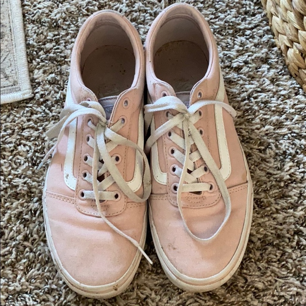 Pink Vans size 10